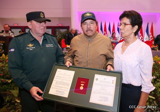 40 Aniversario de constitución de la Fuerza Aérea del Ejército de Nicaragua