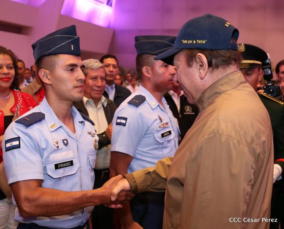 40 Aniversario de constitución de la Fuerza Aérea del Ejército de Nicaragua