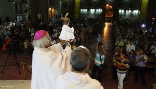 Misa del Gallo en Catedral de Managua