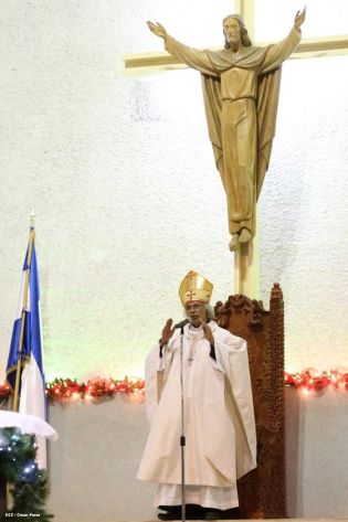 Misa del Gallo en Catedral de Managua
