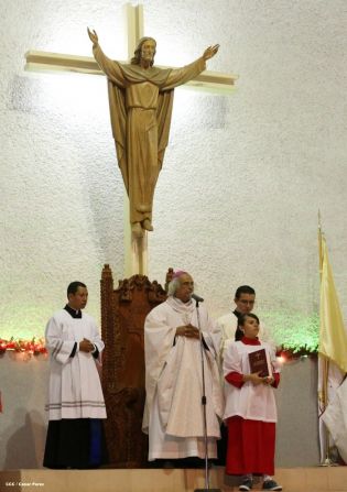 Misa del Gallo en Catedral de Managua