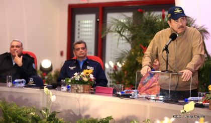 40 Aniversario de constitución de la Fuerza Aérea del Ejército de Nicaragua