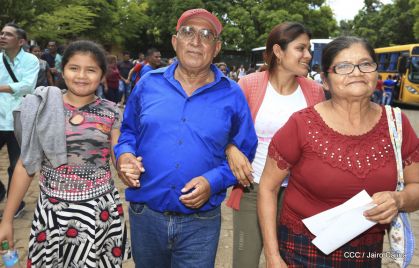 Reclusos reciben beneficio de convivencia familiar en Nicaragua