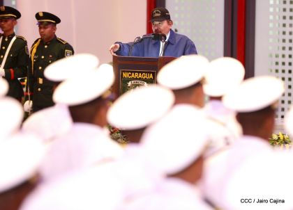 Conmemoración del 39 Aniversario de fundación de la Fuerza Naval del Ejército de Nicaragua