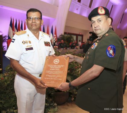 Conmemoración del 39 Aniversario de fundación de la Fuerza Naval del Ejército de Nicaragua