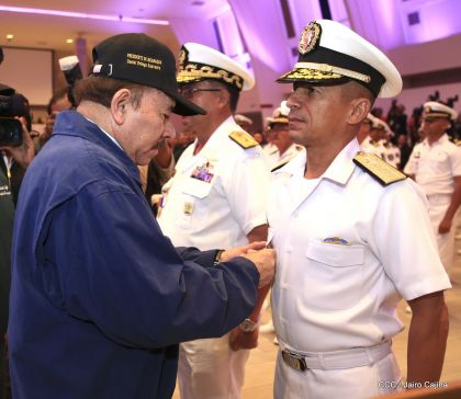 Conmemoración del 39 Aniversario de fundación de la Fuerza Naval del Ejército de Nicaragua