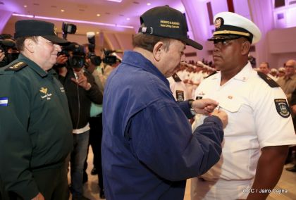 Conmemoración del 39 Aniversario de fundación de la Fuerza Naval del Ejército de Nicaragua