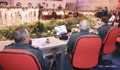 Conmemoración del 39 Aniversario de fundación de la Fuerza Naval del Ejército de Nicaragua