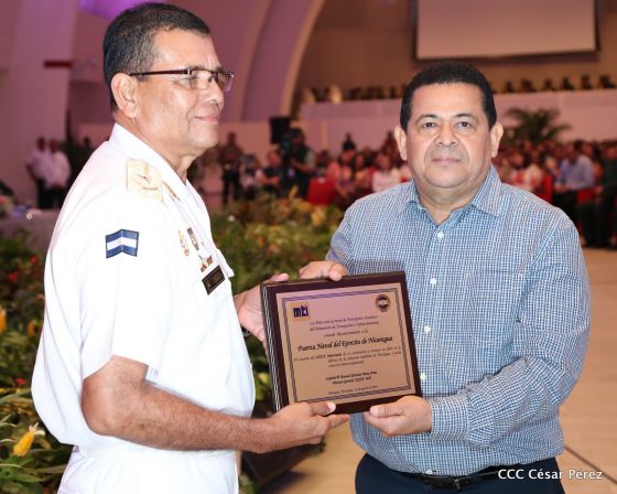 Conmemoración del 39 Aniversario de fundación de la Fuerza Naval del Ejército de Nicaragua