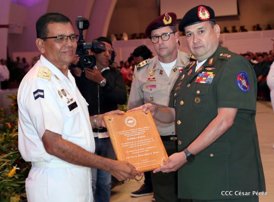 Conmemoración del 39 Aniversario de fundación de la Fuerza Naval del Ejército de Nicaragua