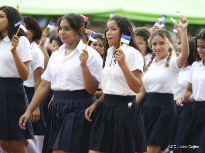 Celebrándo en grande la Nicaragua para Todos en Paz y Bien