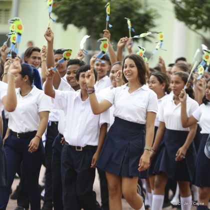 Celebrándo en grande la Nicaragua para Todos en Paz y Bien
