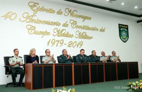40 aniversario del Cuerpo Médico Militar