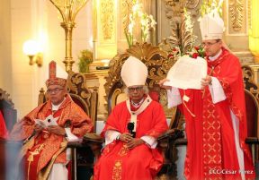 Monseñor René Sándigo asume como nuevo obispo de León y Chinandega
