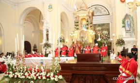 Monseñor René Sándigo asume como nuevo obispo de León y Chinandega