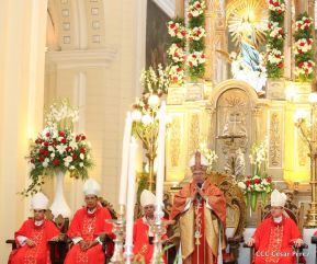 Monseñor René Sándigo asume como nuevo obispo de León y Chinandega
