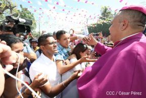 Monseñor René Sándigo asume como nuevo obispo de León y Chinandega