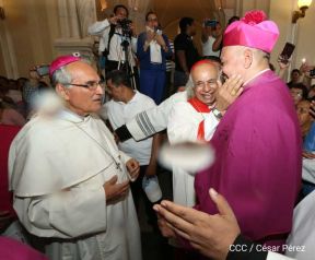 Monseñor René Sándigo asume como nuevo obispo de León y Chinandega