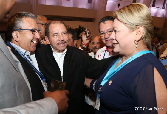 Presidente Daniel con diputados del Parlamento Centroamericano