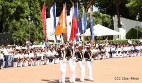 Exhibición de fantasía militar en homenaje al 40 aniversario del Ejército de Nicaragua