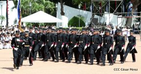 Exhibición de fantasía militar en homenaje al 40 aniversario del Ejército de Nicaragua
