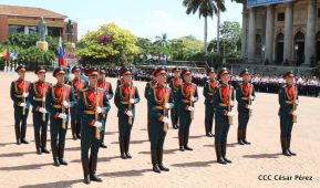 Exhibición de fantasía militar en homenaje al 40 aniversario del Ejército de Nicaragua