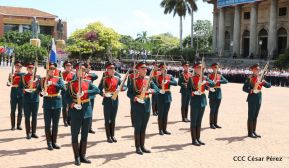 Exhibición de fantasía militar en homenaje al 40 aniversario del Ejército de Nicaragua