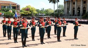 Exhibición de fantasía militar en homenaje al 40 aniversario del Ejército de Nicaragua