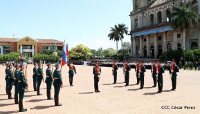 Exhibición de fantasía militar en homenaje al 40 aniversario del Ejército de Nicaragua