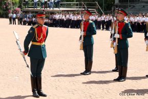 Exhibición de fantasía militar en homenaje al 40 aniversario del Ejército de Nicaragua