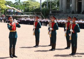 Exhibición de fantasía militar en homenaje al 40 aniversario del Ejército de Nicaragua