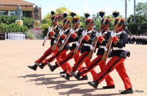 Exhibición de fantasía militar en homenaje al 40 aniversario del Ejército de Nicaragua