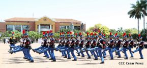 Exhibición de fantasía militar en homenaje al 40 aniversario del Ejército de Nicaragua
