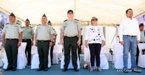 Exhibición de fantasía militar en homenaje al 40 aniversario del Ejército de Nicaragua