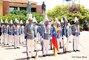 Exhibición de fantasía militar en homenaje al 40 aniversario del Ejército de Nicaragua