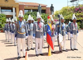 Exhibición de fantasía militar en homenaje al 40 aniversario del Ejército de Nicaragua