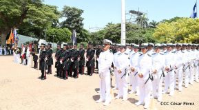Exhibición de fantasía militar en homenaje al 40 aniversario del Ejército de Nicaragua