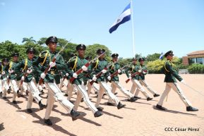Exhibición de fantasía militar en homenaje al 40 aniversario del Ejército de Nicaragua