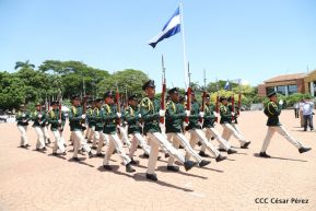 Exhibición de fantasía militar en homenaje al 40 aniversario del Ejército de Nicaragua