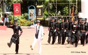 Exhibición de fantasía militar en homenaje al 40 aniversario del Ejército de Nicaragua