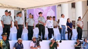 Exhibición de fantasía militar en homenaje al 40 aniversario del Ejército de Nicaragua