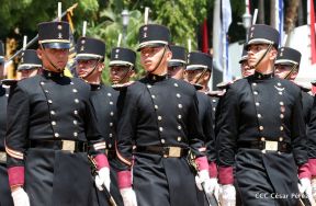 Exhibición de fantasía militar en homenaje al 40 aniversario del Ejército de Nicaragua