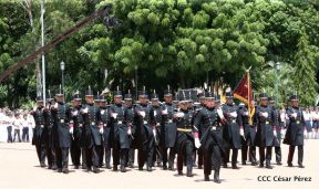 Exhibición de fantasía militar en homenaje al 40 aniversario del Ejército de Nicaragua