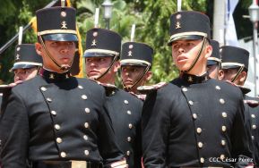 Exhibición de fantasía militar en homenaje al 40 aniversario del Ejército de Nicaragua