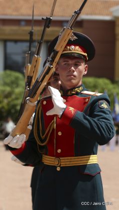 Exhibición de fantasía militar en homenaje al 40 aniversario del Ejército de Nicaragua