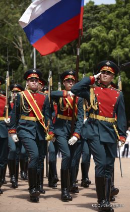 Exhibición de fantasía militar en homenaje al 40 aniversario del Ejército de Nicaragua