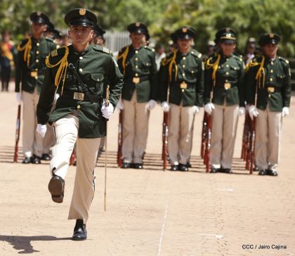 Exhibición de fantasía militar en homenaje al 40 aniversario del Ejército de Nicaragua