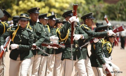 Exhibición de fantasía militar en homenaje al 40 aniversario del Ejército de Nicaragua
