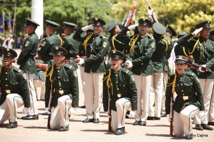 Exhibición de fantasía militar en homenaje al 40 aniversario del Ejército de Nicaragua