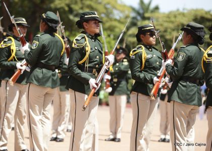 Exhibición de fantasía militar en homenaje al 40 aniversario del Ejército de Nicaragua